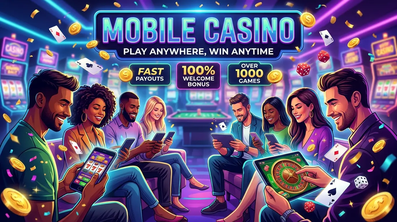 Swiper casino på mobilen