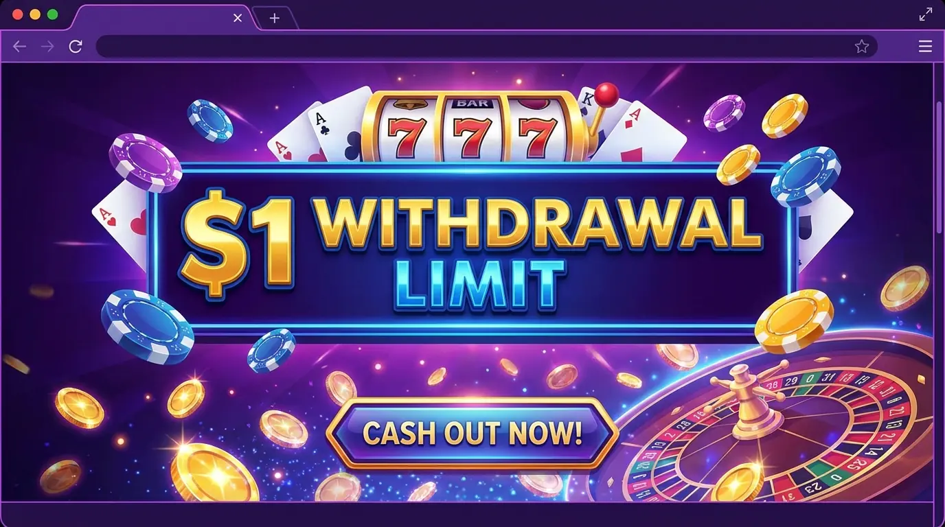 1 kr uttag hos Swiper casino
