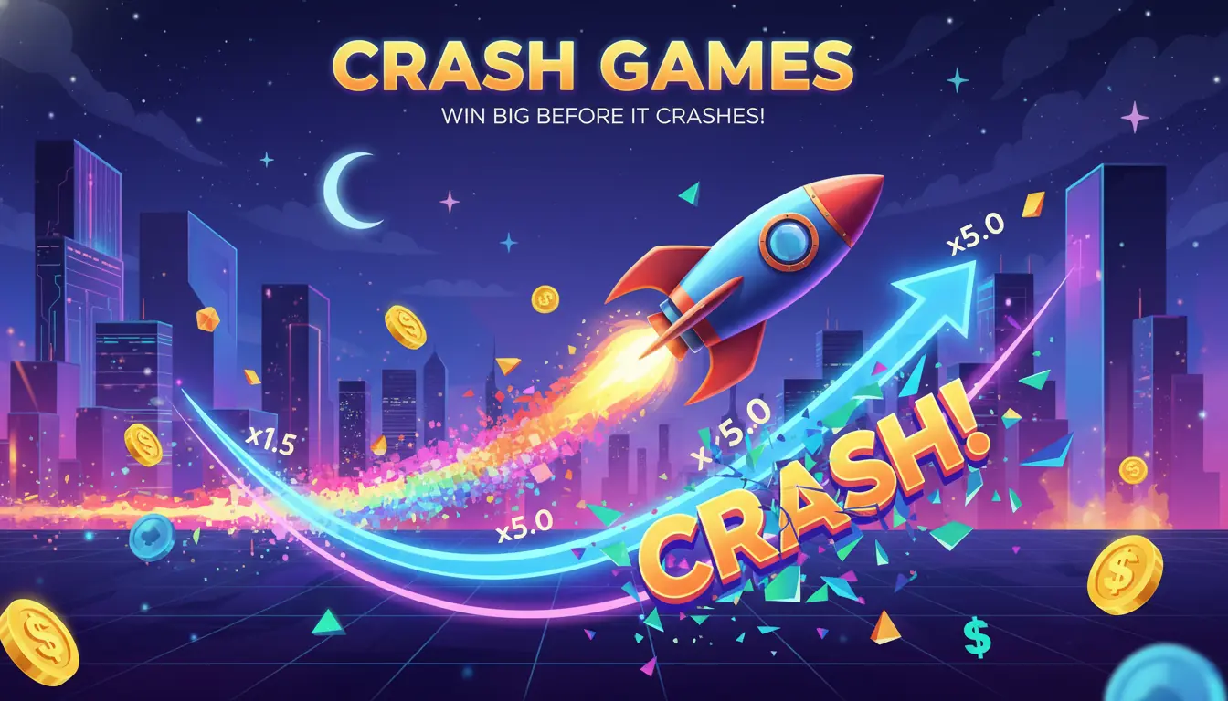 Crash hos Swiper casino